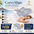 CerviAlign Orthopedic Cooling Pillow — Advanced Cervical Support  Orthopedic-Inspired Support for Better Sleep Comfort in Hawaiʻi